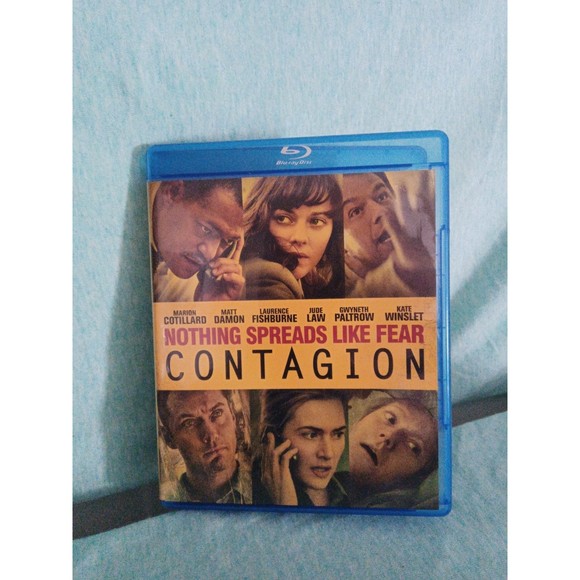 Blu-ray Contagion movie starring Matt Damon, 2011 - Picture 1 of 3